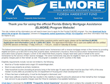 Tablet Screenshot of floridaelmore.org